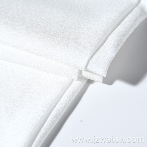 Ivory Silk Fabric For Dress Double Crepe 100 Colors in Stock